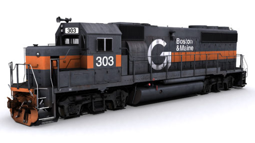Guilford Rail System GP40-2 Phase II