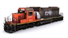 Canadian National exGTW SD40-2