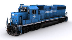 Boston and Maine GP40-2 Phase 2