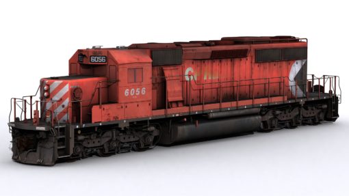 CP SD40-2 B UNIT 6000 Series