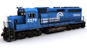Conrail exRDG GP40-2