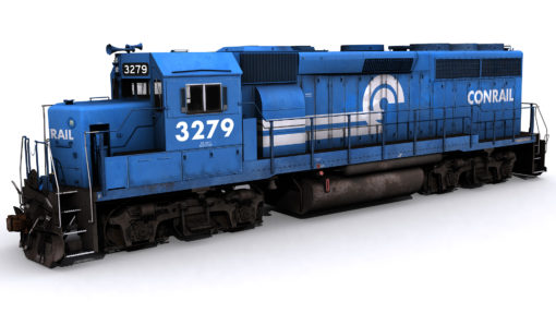 Conrail exRDG GP40-2