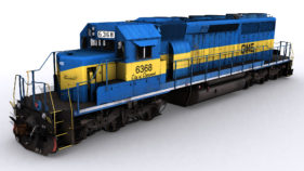 DME SD40-2 with Mt Rushmore