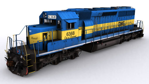 DME SD40-2 with Mt Rushmore