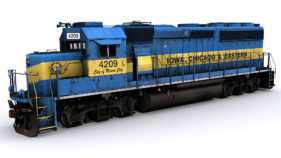 ICE GP40-2 Phase III