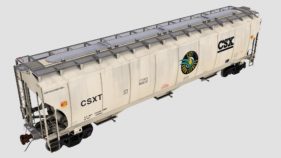 CSXT Trinity 3-Bay Covered Hopper