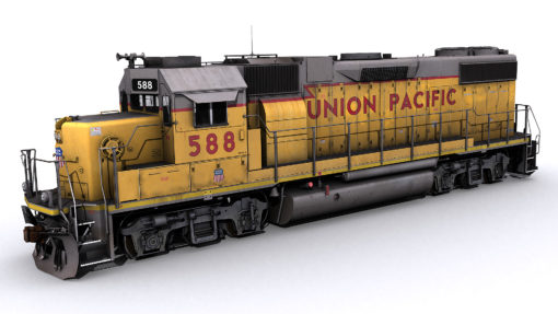 Union Pacific exSP GP38-2 Phase II