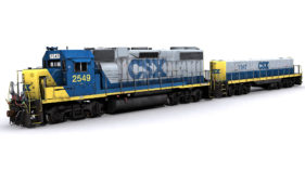 CSX Bright Future GP38-2 with Slug