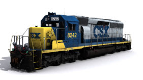 CSX Bright Future SD40-2