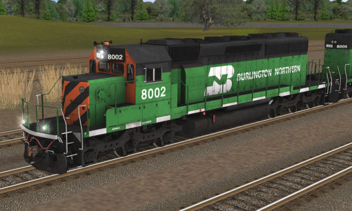 Burlington Northern SD40-2 Phase IIa1