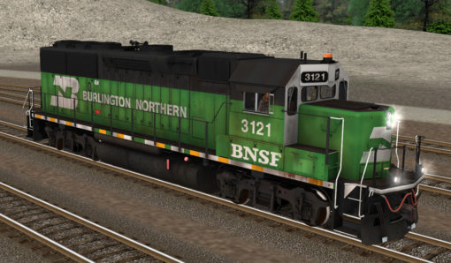 BNSF White Face GP50 Phase II