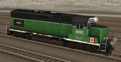 BN CBNS IORY GP50