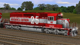 WSOR SD40-2