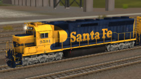ATSF SD45
