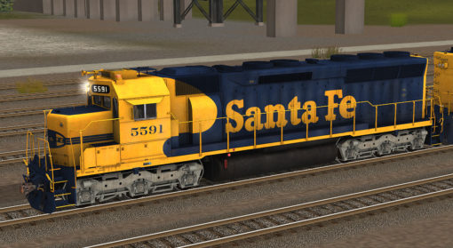 ATSF SD45