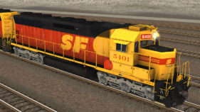 ATSF Kodachrome SD45