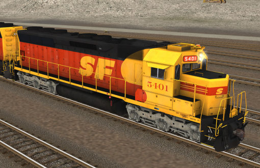 ATSF Kodachrome SD45