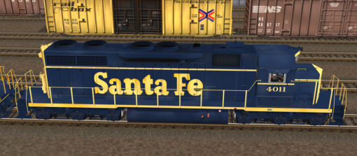 ATSF Original Paint SD39
