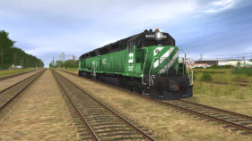 Burlington Northern SD45