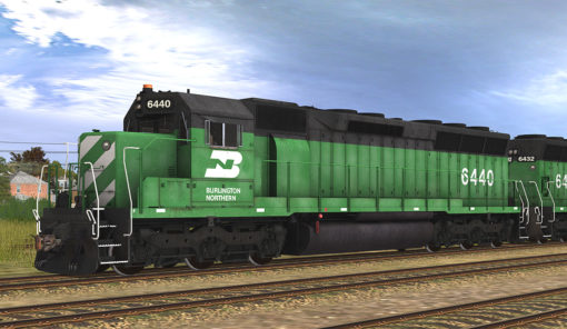 Burlington Northern SD45 - Image 2