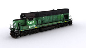 BNSF Patched GP15-1