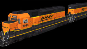 BNSF H3 SD39