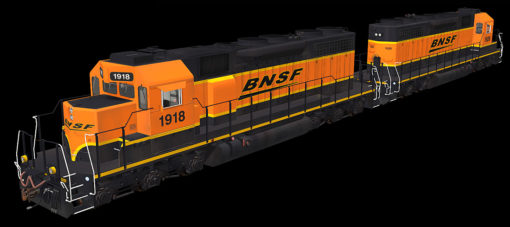 BNSF H3 SD39