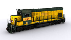 UP Patched exCNW GP15-1