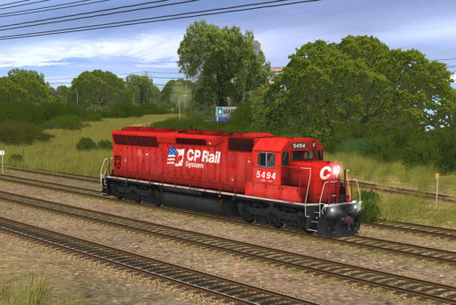 Canadian Pacific SD45 (SD40M-2)