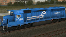 Conrail ex EL SD45-2