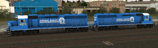 CSX Patched Conrail SD45-2