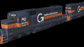 Guilford Rail System SD39