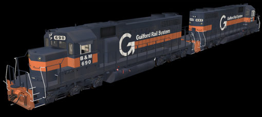 Guilford Rail System SD39