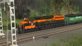 Great Northern Burlington Northern SD45