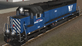 Montana Rail Link SD45-2