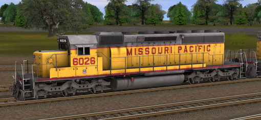 Missouri Pacific SD40-2c Canary Block - Image 2
