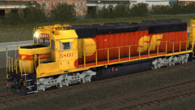 ATSF Kodachrome SD45-2