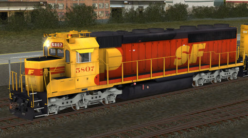 ATSF Kodachrome SD45-2