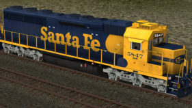 ATSF MKM SD45-2