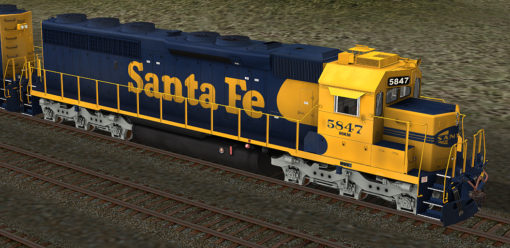 ATSF MKM SD45-2