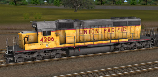 UP Block Lettering SD40-2 - Image 2