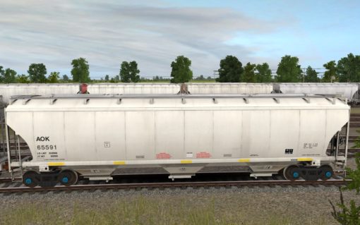 AOK Trinity 3-Bay Covered Hopper