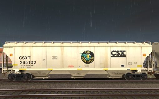 CSXT Trinity 3-Bay Covered Hopper