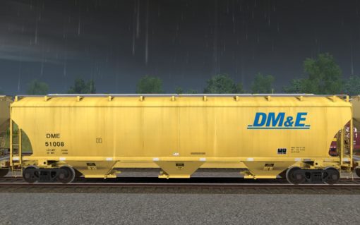 DME Trinity 3-bay Covered Hopper