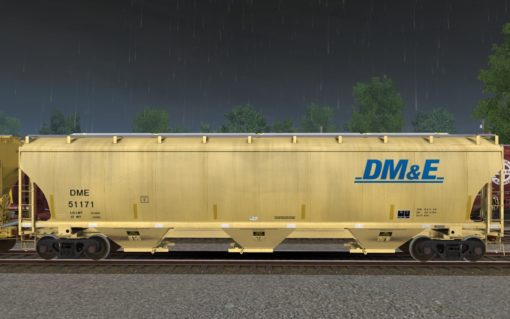 DME Trinity 3-bay Covered Hopper