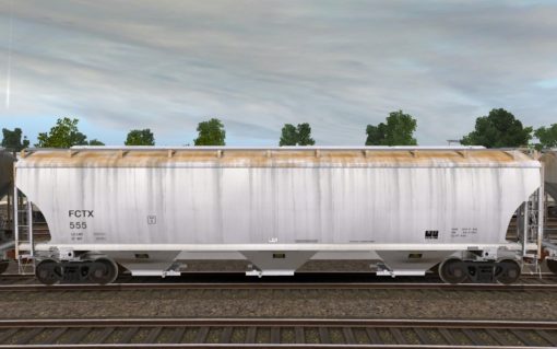 FCTX Trinity 3-Bay Covered Hopper