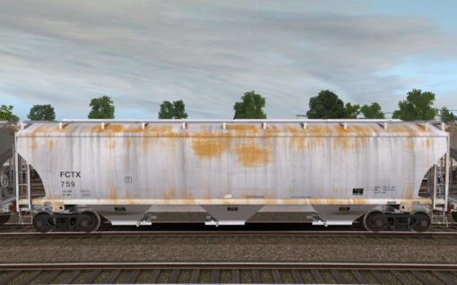 FCTX Trinity 3-Bay Covered Hopper