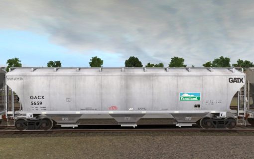 GACX Trinity 3-Bay Hopper Farmland