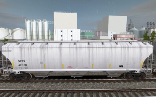 GCCX Trinity 3-Bay Covered Hopper