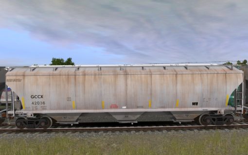 GCCX Trinity 3-Bay Covered Hopper